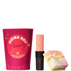 Piping Hot Beauty Mini Mascara & Blush Duo in Black - Perfect for Cozy Movie Nights