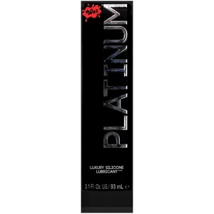 Platinum Luxury Silicone Lubricant - Pure High-Grade Silicone, Works Under Water, Non-Sticky