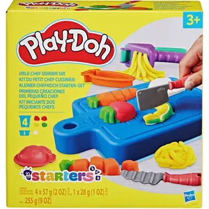 Play-Doh Little Chef Starter Set with 14 Accessories - Fun Kitchen Play for Kids Aged 3+