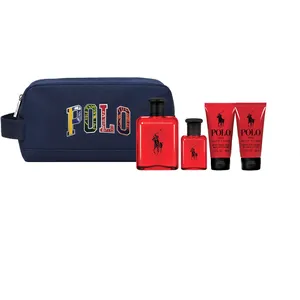 Polo Red Eau de Toilette Father's Day 4-Piece Set - Luxurious Fragrance Gift for Dads