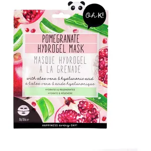 Pomegranate & Hyaluronic Hydrogel Mask - Ultra Hydrating, Biodegradable, Soothing Skin Treatment