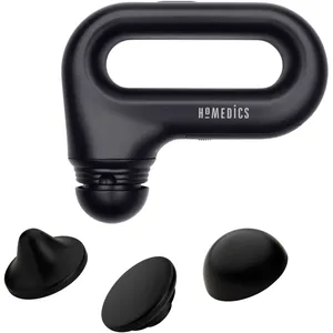 Portable Full Body Vibration Massager with Ergonomic Handle & 3 Attachments for Ultimate Comfort