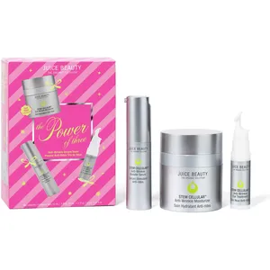 Power of Three Holiday Set - Anti-Wrinkle Skincare Trio with Moisturizer, Booster Serum, Eye Treatment