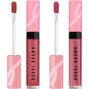 Powerful Pinks Crushed Oil-Infused Gloss Duo - New Romantic & Kir Sugar for High-Impact Shine