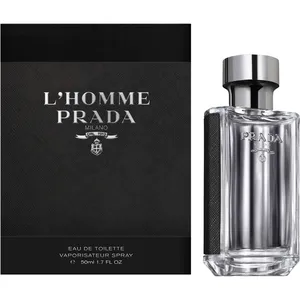 Prada L'Homme Eau de Toilette Spray - Neroli, Geranium, Patchouli, Iris, Amber - Classic Male Fragrance