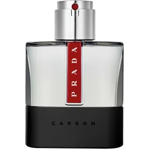 Prada Luna Rossa Carbon Eau de Toilette 100ml - Warm Spicy Fragrance for Men, Mineral Freshness