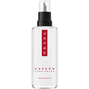 Prada Luna Rossa Carbon Eau de Toilette Refill - Mineral Fougere Woody Scent for Men, 100ml