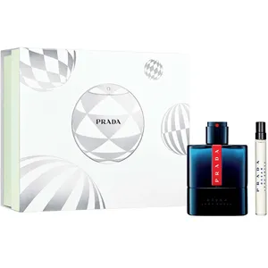 Prada Luna Rossa Ocean Eau de Toilette Holiday Set 100ml & Travel Spray 10ml for Modern Men