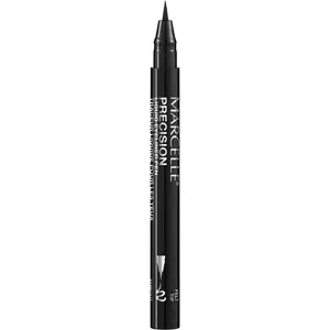Precision Liquid Eyeliner Pen - Marron Profond, Smudge-Proof & Waterproof Formula for All-Day Wear