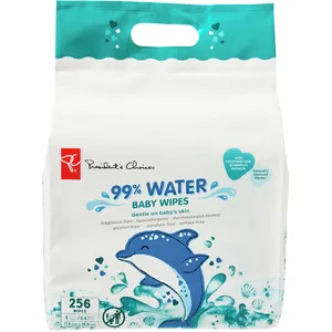 President's Choice Water Baby Wipes - 99% Water, Hypoallergenic, Fragrance-Free, Gentle for Sensitive Skin