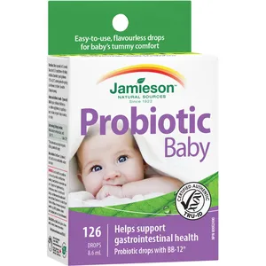 Probiotic Baby Drops with BB-12 for Infants and Toddlers - 1 Billion Active Cells, 6 Drops