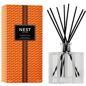 Pumpkin Chai Reed Diffuser - Cozy Autumn Ambiance with Wild Pumpkin & Spicy Masala Chai
