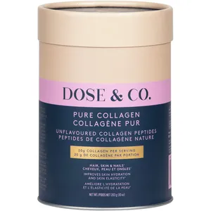 Pure Collagen Peptides Unflavored - 10g of Type 1 & 3 Bovine Collagen for Healthy Hair, Skin, Nails