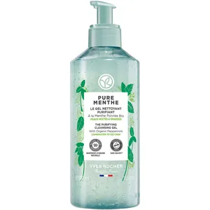 Purifying Cleansing Gel Pure Menthe - 390 ml Pump for Refreshing, Deep Cleansing & Pore Tightening