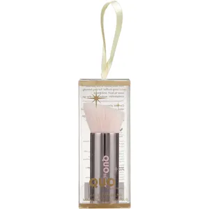 Qb Mini Buffer Brush - Perfect for On-the-Go Makeup Buffing and Blending - Cruelty-Free, 100% Synthetic
