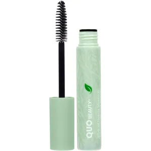 Quo Beauty Blink of Nature Mascara - Black, 88% Naturally-Derived Ingredients, Eco-Friendly Packaging