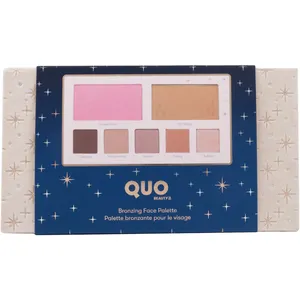 Quo Beauty Bronzing Face Palette - Candy Cane, Hot Toddy, Chestnut, Gingerbread, Fireside
