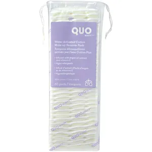 Quo Beauty Cotton Plus 2 in 1 Argan Oil Infused with Vitamin E for Nourishing Skin