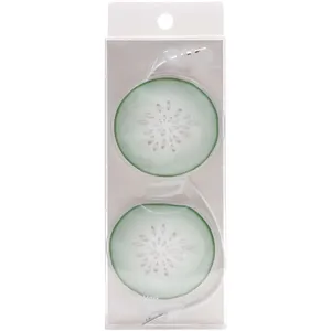Quo Beauty Cucumber Gel Eye Mask - Refreshing, Soothing, and Eco-Friendly Design for Tired Eyes