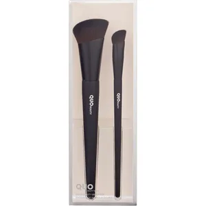 Quo Beauty Double Duty Brush Set - Vegan, Cruelty-Free, Eco-Friendly with Recycled Packaging