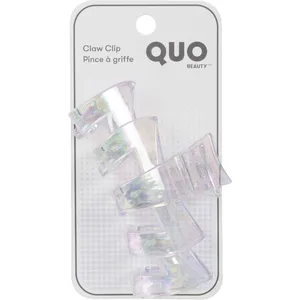 Quo Beauty Large Claw Clip - Iridescent Finish for Secure Hold and Stylish Hair Accessories