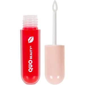 Quo Beauty Lip Boost Plumping Gloss Glow Up - Sheer Color & Plumping Effect, Vegan & Cruelty-Free