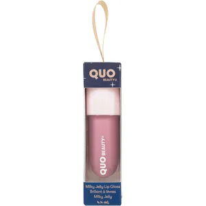Quo Beauty Milky Jelly Lip Gloss in Parfait for Soft, Supple Lips with Glossy Finish