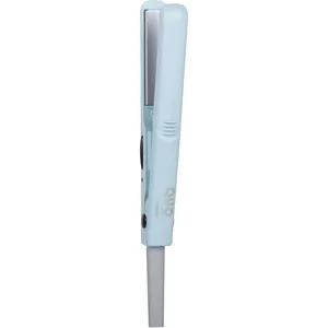 Quo Beauty Mini Straightener - 356°F High Heat Dual Voltage Flat Iron with 1/2" Plates