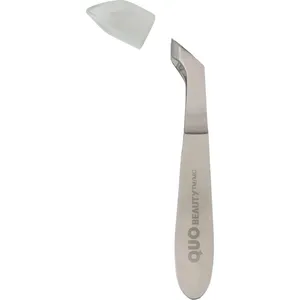Quo Beauty Precision Cuticle Nipper with Sharp Blades for Easy Cuticle and Hangnail Removal