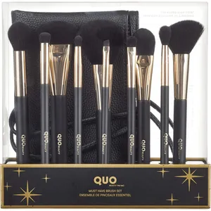Quo Beauty Qb Must Have Brush Set - 10 Luxurious Brushes for Flawless Beauty Looks
