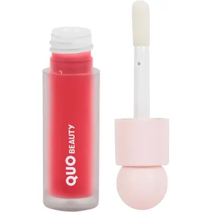 Quo Beauty Radiant Lip & Cheek Mud - Vegan, Cruelty-Free, Soft-as-Velvet Texture for Natural Flush