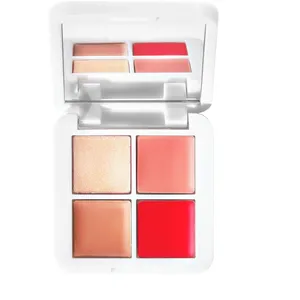 RMS Beauty Lip2Cheek Glow Quad Mini - Versatile Hydrating Lip & Cheek Color with Luminizer