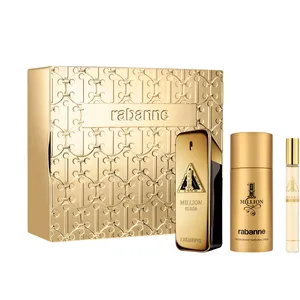 Rabanne 1 Million Elixir Parfum Intense Gift Set â€“ 100ml Perfume, 150ml Deodorant, 10ml Travel Spray