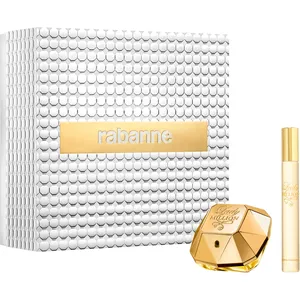 Rabanne Lady Million Eau de Parfum Gift Set 50ml + Travel Spray 10ml - Floral Woody Fragrance