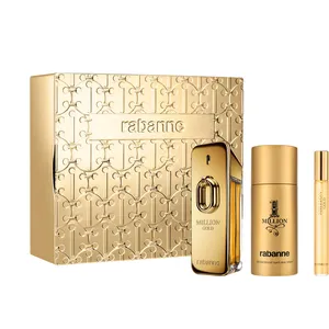Rabanne Million Gold Eau de Parfum Intense Gift Set - 100ml Parfum, 150ml Deodorant, 10ml Spray