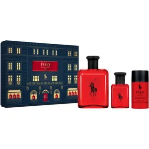Ralph Lauren Polo Red Eau de Toilette Holiday Set - 125ml, 40ml & Deodorant Stick Gift Set