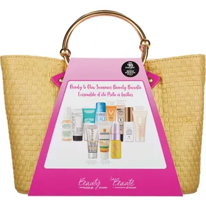 Ready to Glow Summer Beauty Bundle with Chic Purse - 11 Deluxe Samples for Perfect Summer Skin