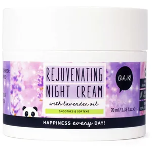 Rejuvenating Night Cream with Lavender Oil - Hydrating, Soothing, No Animal Testing, Eco-Friendly