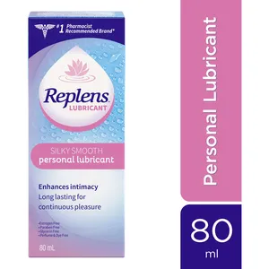 Replens Silky Smooth Personal Lubricant - Premium Silicone Formula for Enhanced Comfort and Pleasure