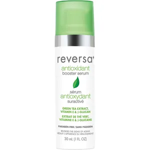 Reversa Antioxidant Booster Serum with Green Tea Extract - Protects Skin from Aging, Hydrates Deeply