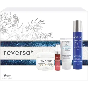 Reversa CLASSIC Anti-Wrinkle Christmas Set - Vegan Skin Care with SPF & Glycolic Acid, 50 mL