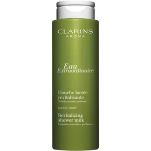 Revitalizing Shower Milk with Organic Sweet Almond Oil - 92% Natural Ingredients for Nourished Skin