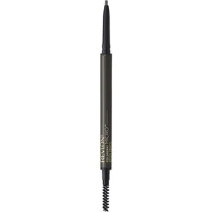 Revlon ColorStay Micro Brow Pencil Dark Brown - Waterproof, Angled Tip & Spoolie Brush for All-Day Definition