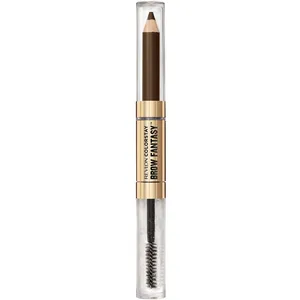 Revlon Colorstay Brow Fantasy Pencil & Gel - 103 Medium Brown for Full, Natural-Looking Brows
