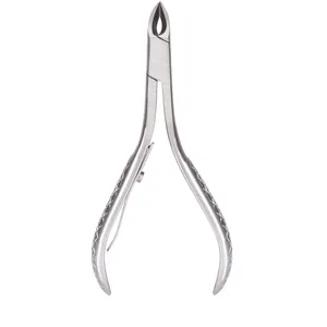 Revlon Half Jaw Cuticle Nipper - Precision-Crafted Blades for Safe Trimming of Petite Cuticles