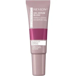Revlon Illuminance Gel Serum Blush 140 Brilliant Berry - Sheer Color, Hydrating Formula, Dewy Finish