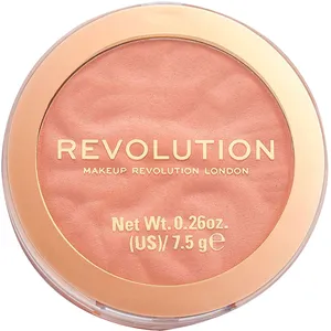 Revolution Blusher Reloaded Peach Bliss - Buildable Blush for Flawless Cheeks - Versatile Color