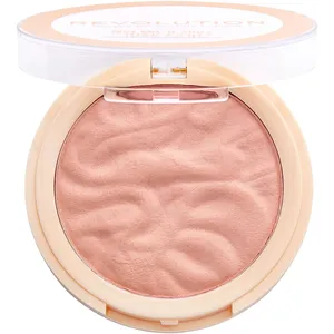 Revolution Blusher Reloaded - Sweat Pea - Vegan Pressed Velvet Powder Blush for Signature Look