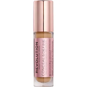 Revolution Conceal & Define Concealer C9 - Vegan, Paraben Free, Ideal for Contouring & Highlighting