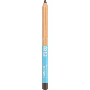 Rimmel KIND & FREE Eye Definer - 100% Vegan, Ultra-Creamy Pencil with 12-Hour Intense Pigmentation